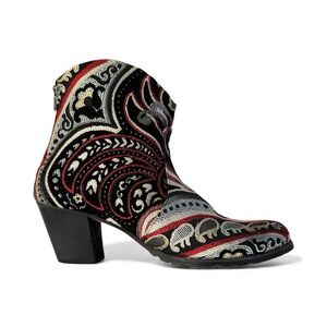 Artemis Turkey Brocade Tapestry Ankle Boot | 41